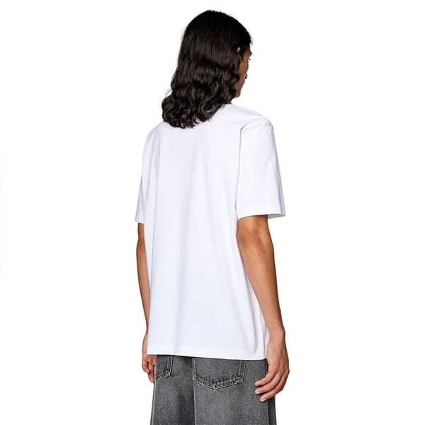 Diesel Kortärmad T-shirt Just L9 Vit M Man