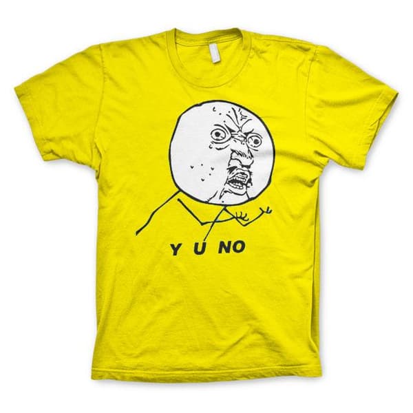 Y O NO T-Shirt L