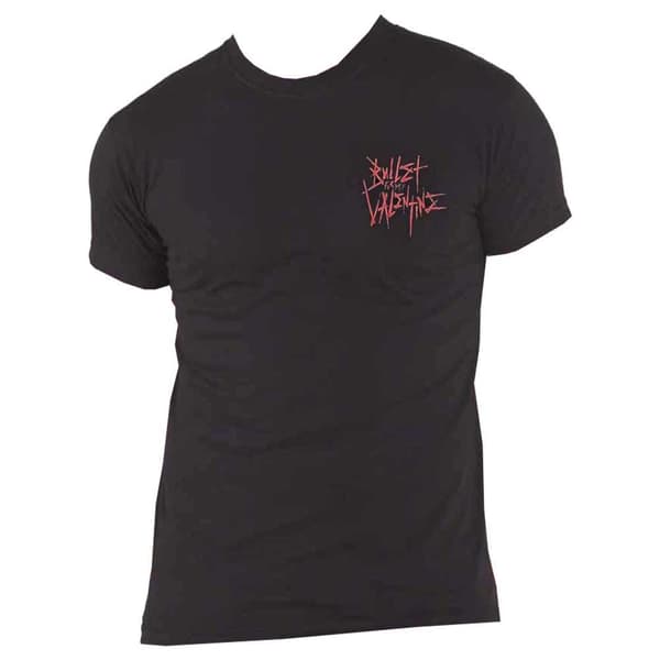 Bullet For My Valentine T Shirt Floral Omen Band Logo Official Unisex Black