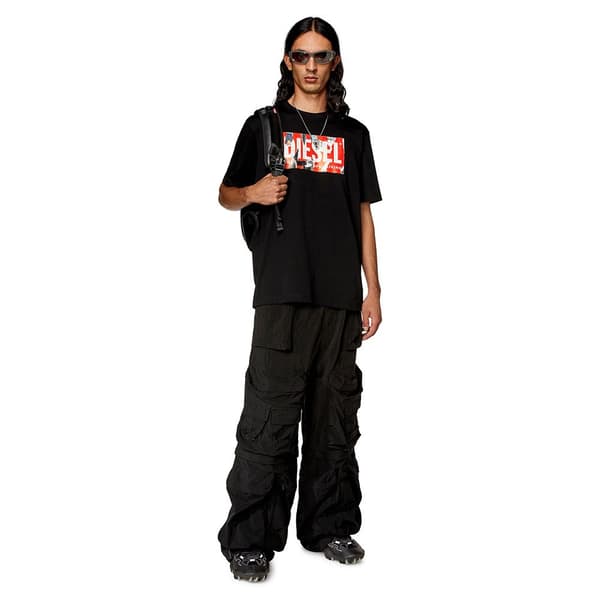 Diesel Kortärmad T-shirt Just L13 Svart L Man