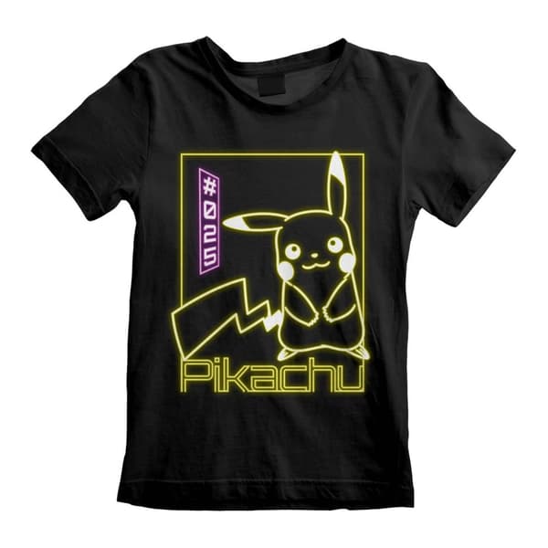 Pokemon - Pikachu Neon (Kids) - 5-6 Years