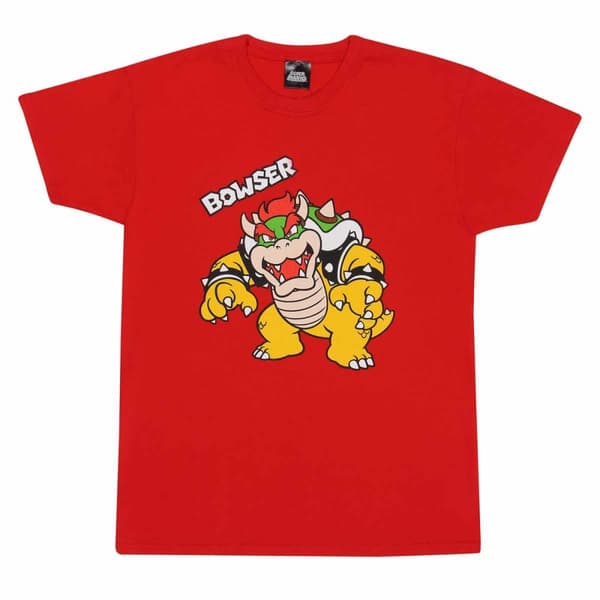 Super Mario - Bowser Text - 3-4 Years