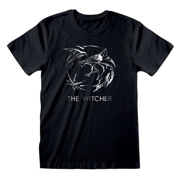 Witcher - Silver Ink Logo - Small
