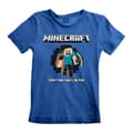 Miniatyrbild 2 av 2: Minecraft - Crafting Since Alpha (Kids) T-shirt - Medium