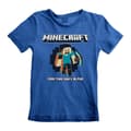 Miniatyrbild 1 av 2: Minecraft - Crafting Since Alpha (Kids) T-shirt - Medium