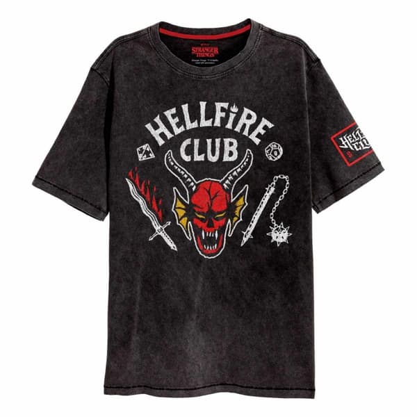 Stranger Things - Hellfire Crest - Ex Large