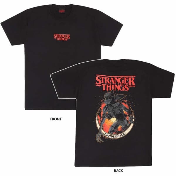 Stranger Things - Demogorgon Upside Down (Front & Back Print) - Ex Large
