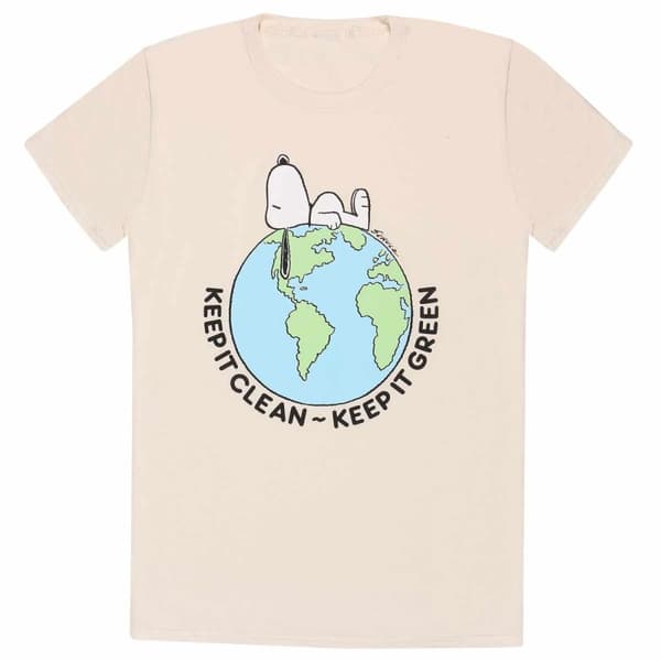 Snoopy - Keep It Green - Large