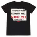Miniatyrbillede 1 af 2: Jaws - No Swimming - Ex Large