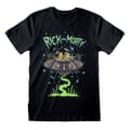 Miniatyrbilde 1 av 2: Rick And Morty - Spaceship - Unisex T-Shirt - Ex Large