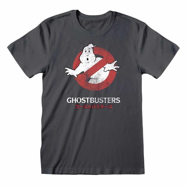 Ghostbusters - Japanese Text Logo (Unisex) - Ex Large