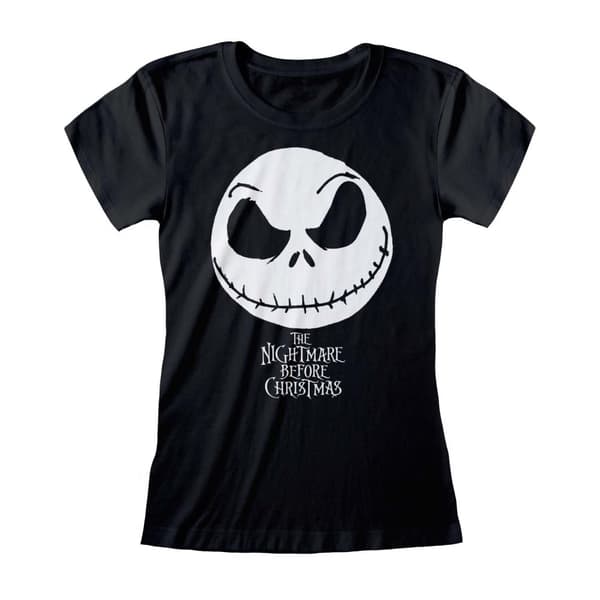 Nightmare Before Christmas - Jack Face Fitted - Ex Large