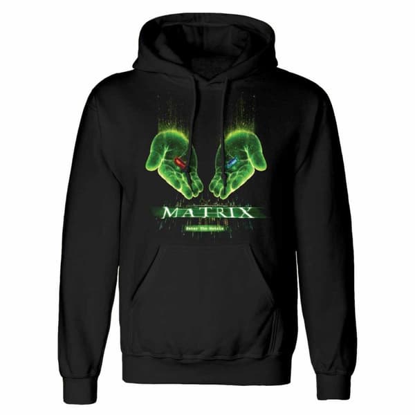 Warner Bros 100 Matrix - Hand Pills Hoodie - Ex Ex Large