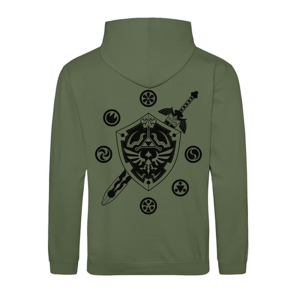 The Legend Of Zelda - Logo And Shield - Ex Large