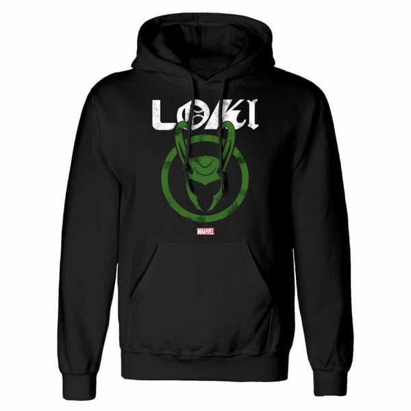 Loki Season 2 - Distressed Logo (Hoodie) - Large