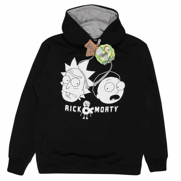 Rick and Morty - Pair (Pullover Hoodie) - Medium