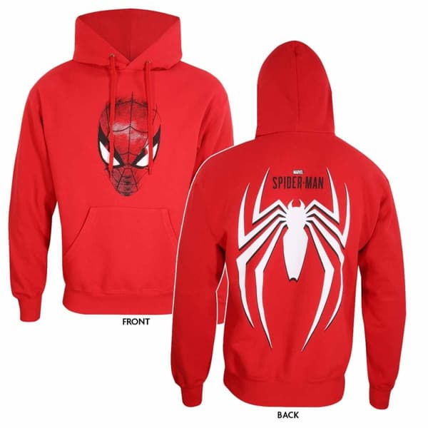 Spider-Man Video Game - Spider Crest (Front & Back Print) - Ex Large