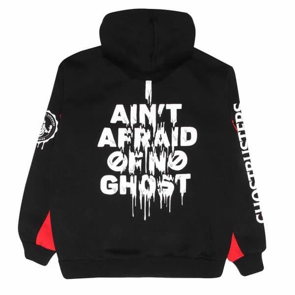 Ghostbusters - Logo Stripe (SuperHeroes Inc. Contrast Pullover) - Medium