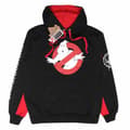 Miniatyrbilde 1 av 2: Ghostbusters - Logo Stripe (SuperHeroes Inc. Contrast Pullover) - Medium
