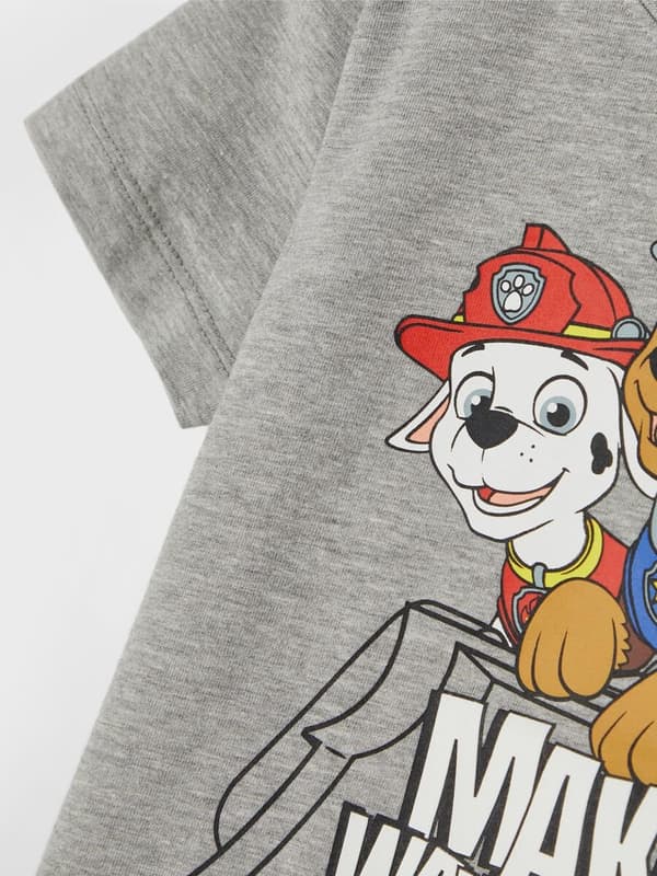 Name it Mini Paw Patrol T-shirt Grå, Storlek 98