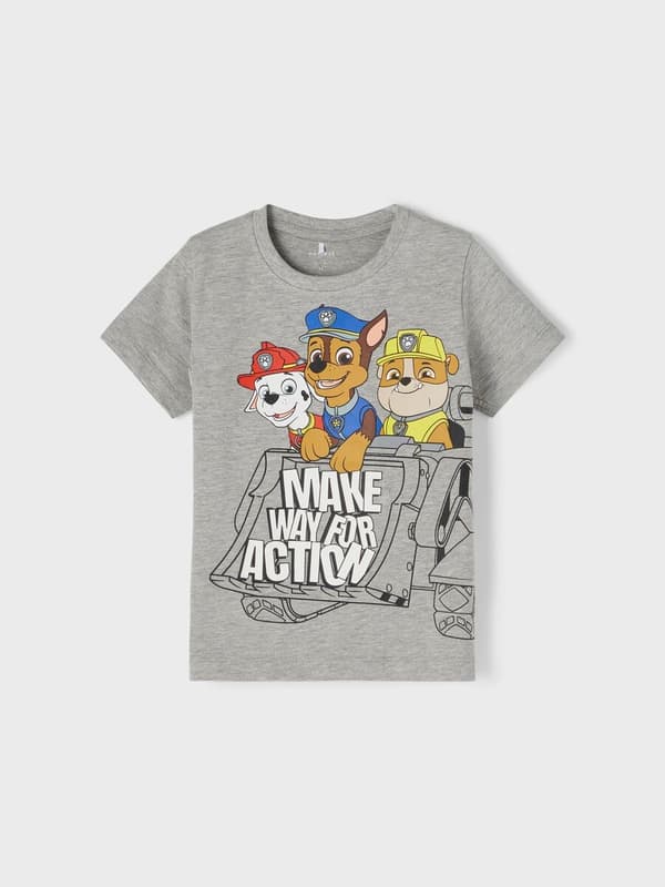 Name it Mini Paw Patrol T-shirt Grå, Storlek 98
