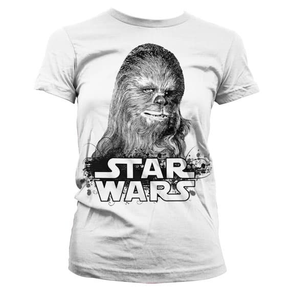 Star Wars Chewbacca Girly T-Shirt L