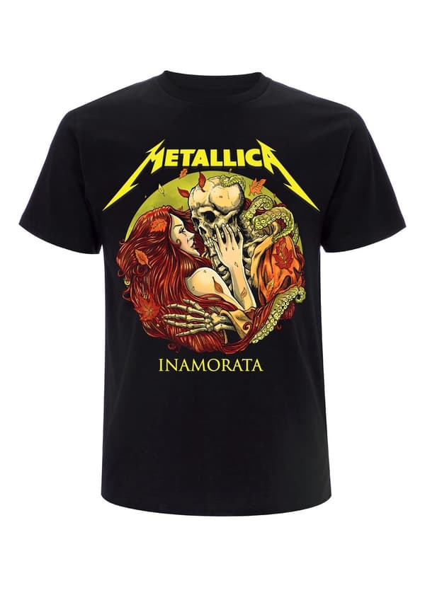 Metallica - Inamorata Black T-Shirt - Medium