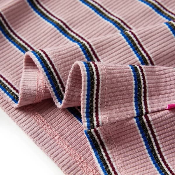 vidaXL Lasten pitkähihainen T-paita vaalea pinkki 104