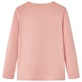 Miniatyrbild 2 av 7: vidaXL T-shirt med långa ärmar för barn ljus rosa 116