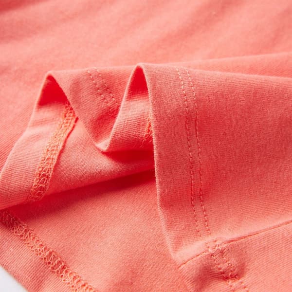 vidaXL T-shirt med långa ärmar för barn korall 128