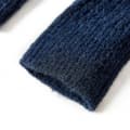 Miniatyrbilde 5 av 7: vidaXL Cardigan for barn strikket marineblå 104