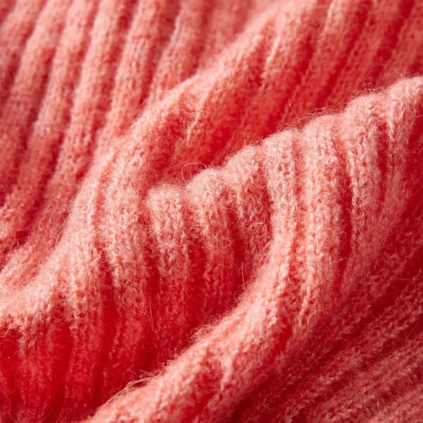 vidaXL Stickad tröja för barn rosa 128