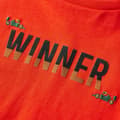 Miniatyrbild 4 av 7: vidaXL T-shirt med långa ärmar för barn stark orange 140