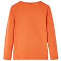 Miniatyrbild 2 av 7: vidaXL T-shirt med långa ärmar för barn stark orange 140