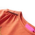 Miniatyrbild 3 av 7: vidaXL T-shirt med långa ärmar för barn stark orange 128