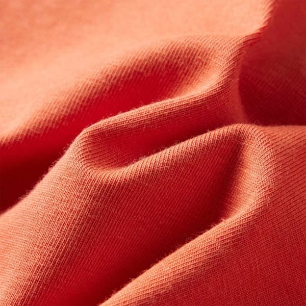 vidaXL T-shirt med långa ärmar för barn stark orange 128