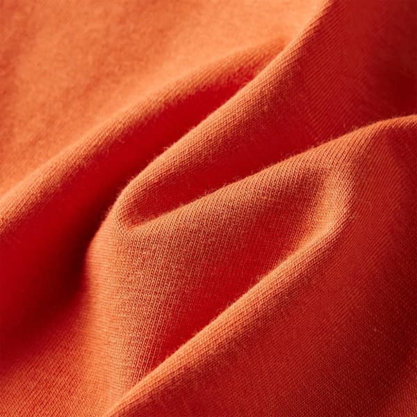 vidaXL T-shirt med långa ärmar för barn stark orange 116