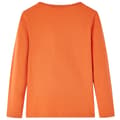 Miniatyrbild 2 av 7: vidaXL T-shirt med långa ärmar för barn stark orange 116