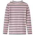 Miniatyrbild 2 av 7: vidaXL T-shirt med långa ärmar för barn ljusrosa 140