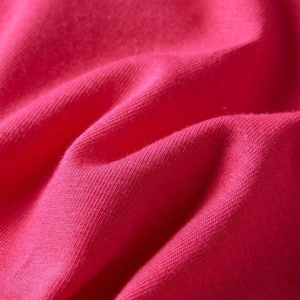 vidaXL T-shirt med långa ärmar för barn stark rosa 92