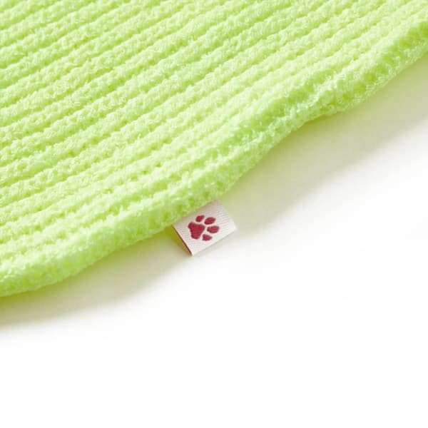 vidaXL Sweater til børn str. 92 strikket neongul