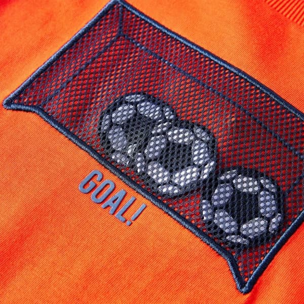vidaXL Langærmet T-shirt til børn str. 104 orange