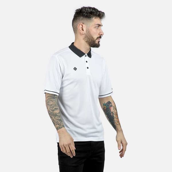 Izas Kortærmet Poloshirt Bespen Hvid 2XL Mand