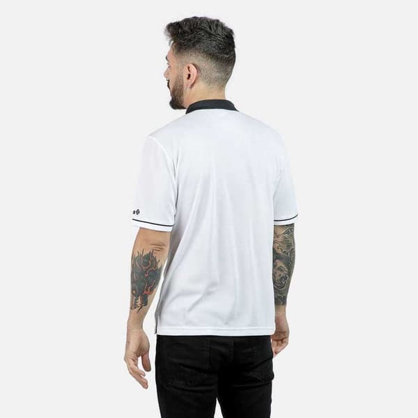 Izas Kortærmet Poloshirt Bespen Hvid 2XL Mand