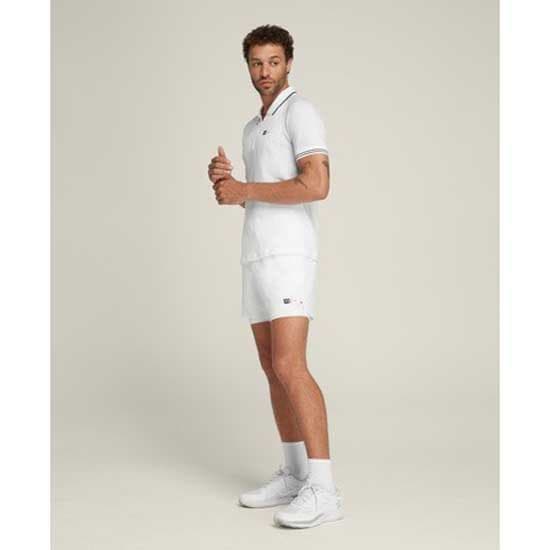 Wilson Langærmet Polo Series Seamless Hvid M Mand