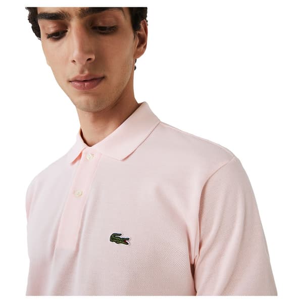 Lacoste Lyhythihainen Poolopaita Caiman Pinkki XL Mies
