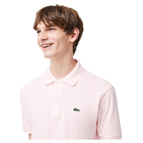 Lacoste Lyhythihainen Poolopaita Caiman Pinkki XL Mies