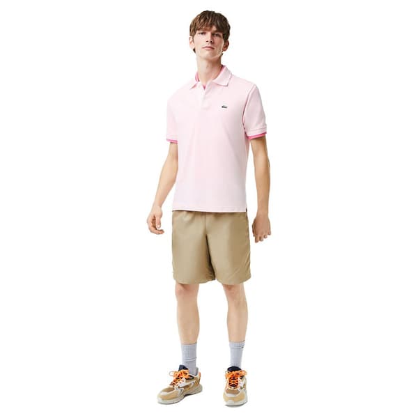 Lacoste Lyhythihainen Poolopaita Caiman Pinkki XL Mies