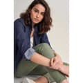 Miniatyrbillede 5 af 6: Salsa Jeans Fit Langærmet Bomuldsskjorte Slim Blå M Kvinde