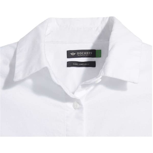 Dockers Långärmad Tröja Original Vit S Kvinna